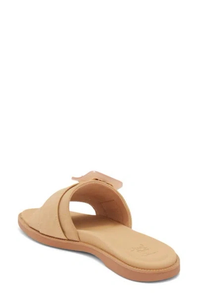 Reef Lana Buckle Slide Sandal In Animal Print