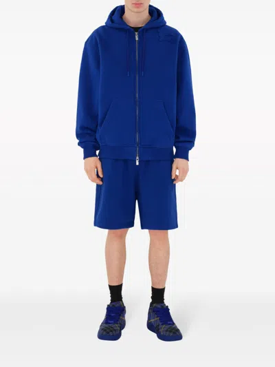 Burberry Sneakers Box With Check Processing In Blue