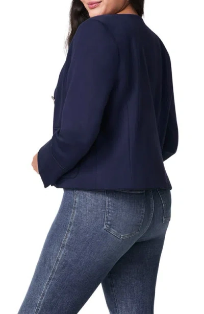 Spanx ® Ponte Bomber Jacket In Blue