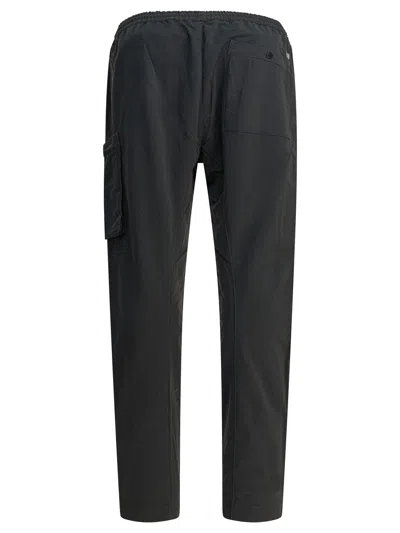 C.p. Company Utility Trousers Featuring Elastic Elements In Gray