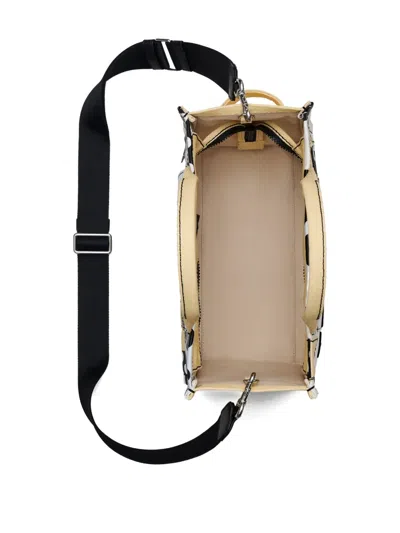 Marc Jacobs X Derrick Adams The Canvas Medium Tote Bag In Black