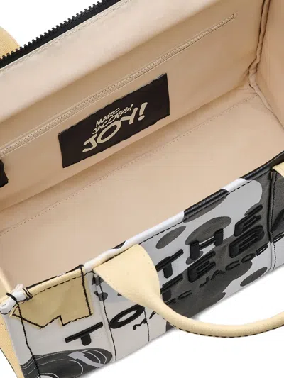 Marc Jacobs X Derrick Adams The Canvas Medium Tote Bag In Black