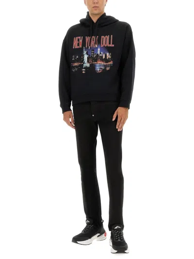 Dsquared2 Hoodie In Black