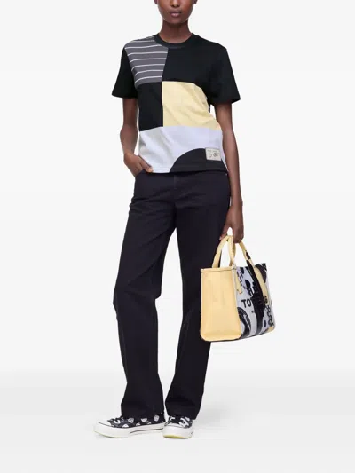 Marc Jacobs Patchwork Panelled T-shirt In Multi