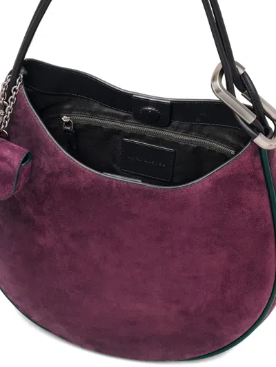 Marc Jacobs "the Dual Hobo" Large Bag In Purple