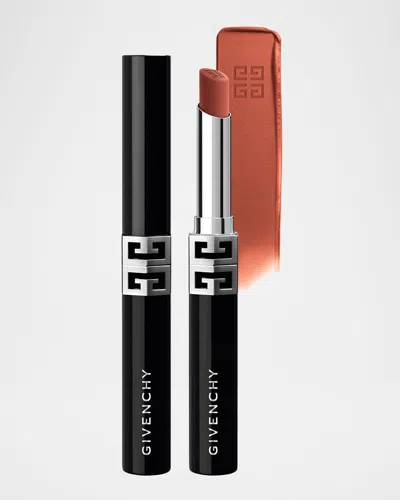 Givenchy Le Rouge Velvet Matte Long-lasting Lipstick In Brown