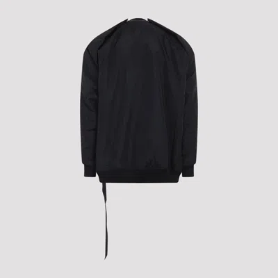 Drkshdw Bomber Jacket Convertible Jumbo Peter Flight In Black
