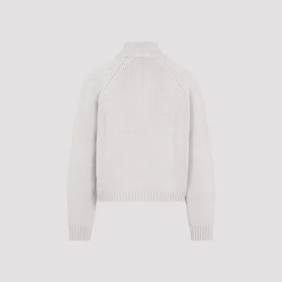 Our Legacy Modern Knit Cardigan Featuring Front Pockets In Gray