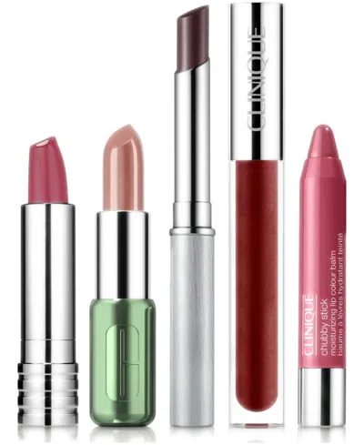 Clinique 5-pc. Lipstick Gift Set In Multi