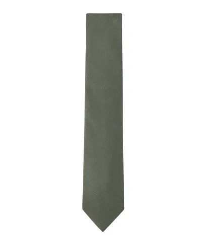 Calvin Klein Men's Silky Solid Tie In Green