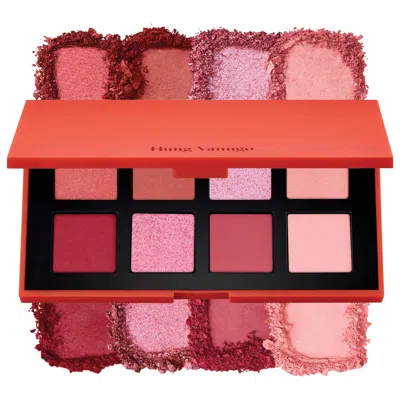 Hung Vanngo Beauty Color Story Eyeshadow Palette Rebellious Red & Pink 8 X 0.06 Oz/1.8 G