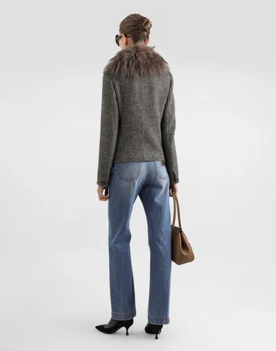 Dolce & Gabbana Jeans With Logo Plaque Dolce E Gabbana In Blue