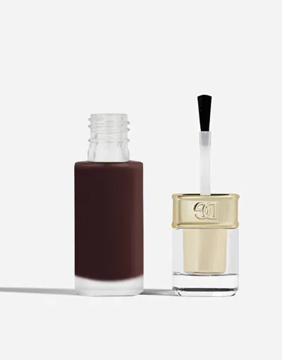 Dolce & Gabbana Aw25 My Nail Match 5 My Plum Mocha In Burgundy