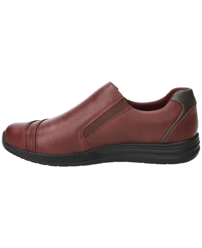 Easy Street Women's Karol Comfort Flats In Burgundy
