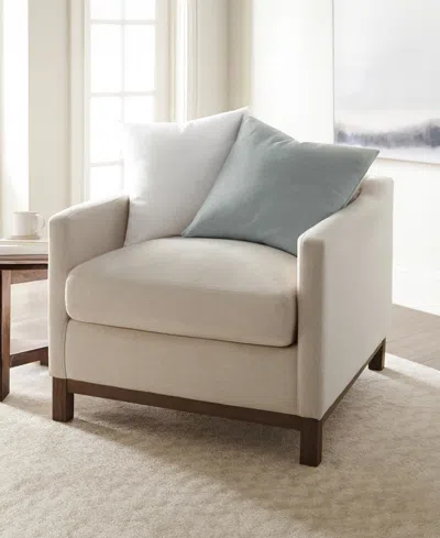 Ienjoy Home Slub Cotton Solid 2-pack Decor Pillows, 20" X 20" In Gray