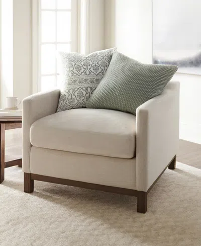 Ienjoy Home Seed Stitch Knit 2-pack Decor Pillows, 20" X 20" In Green