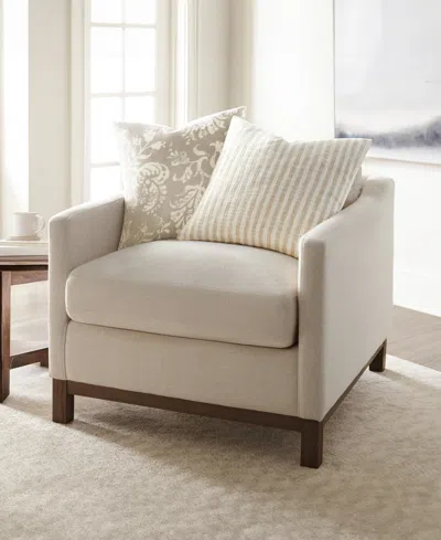 Ienjoy Home Yarn-dyed Pattern 2-pack Decor Pillows, 20" X 20" In Brown