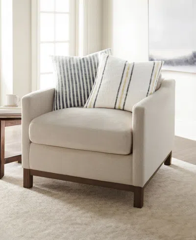 Ienjoy Home Yarn-dyed Patterns 2-pack Decor Pillows, 20" X 20" In Yellow