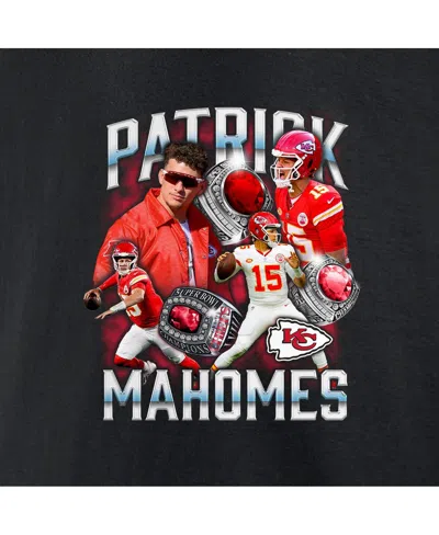 Fanatics Men's Patrick Mahomes Black Kansas City Chiefs Notorious Player Graphic T-shirt In Black