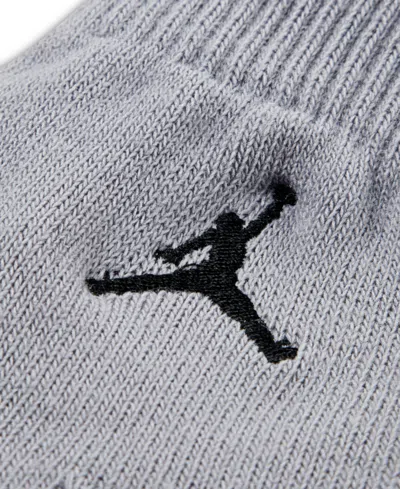 Jordan Big Kids 2-piece Beanie And Gloves Set In Gray