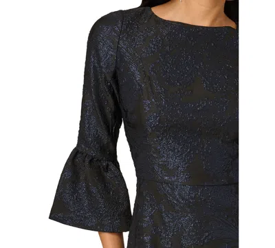 Adrianna Papell Women's A-line Jacquard Dress In Multi