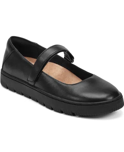 Easy Spirit Kyliee Mary Jane Flat In Black