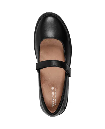Easy Spirit Kyliee Mary Jane Flat In Black