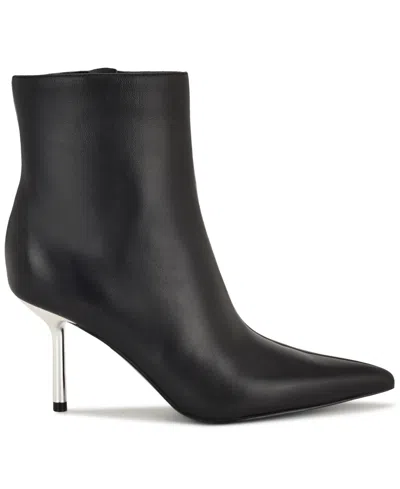 Nine West Narend Pointy Toe Bootie In Black
