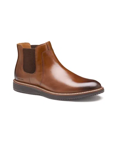 Johnston & Murphy Men's Upton Chelsea Boots In Brown