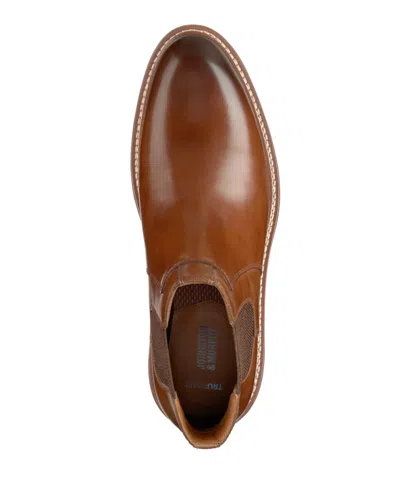 Johnston & Murphy Men's Upton Chelsea Boots In Brown
