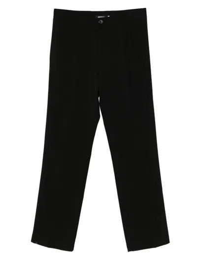 Imperial Side-pocket Trousers In Black
