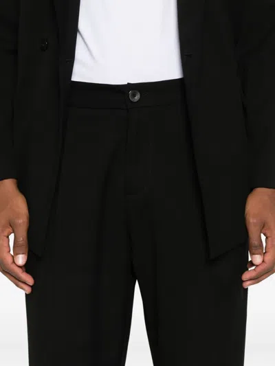 Imperial Side-pocket Trousers In Black