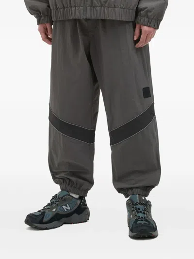 Alpha Industries Panelled Cuffed Trousers In Green