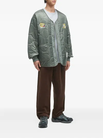 Alpha Industries Corduroy Pleated Trousers In Brown