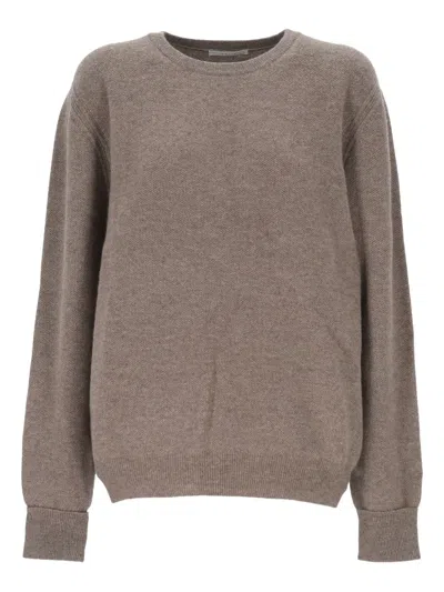 Oliver Lattughi Cashmere Sweater In Brown