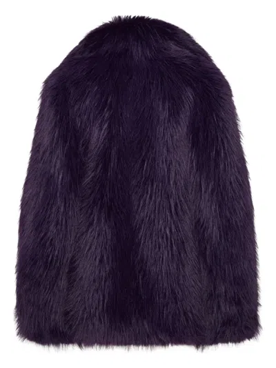Dsquared2 Venus Coat In Purple