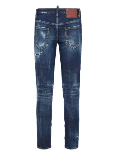 Dsquared2 Jennifer Jeans In Blue