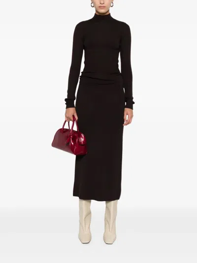 Twinset Skirt In Brown