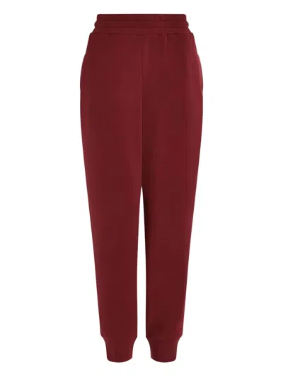 Varley Womens New Maroon Elasticated-waist Slim-fit Stretch-jersey Joggers Xs In Red