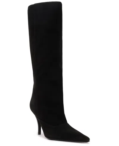 Schutz Rudy Knee-high Boot In Black, Women's At Urban Outfitters In Black