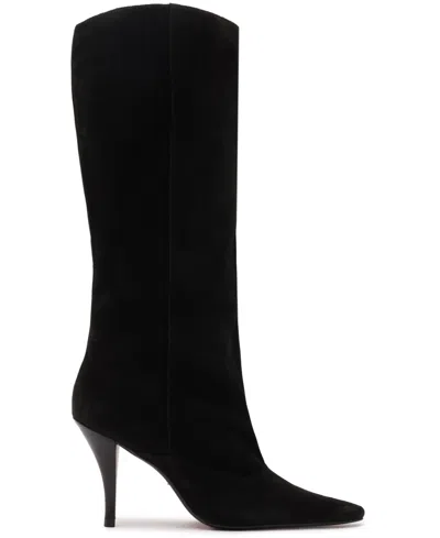 Schutz Rudy Knee-high Boot In Black, Women's At Urban Outfitters In Black