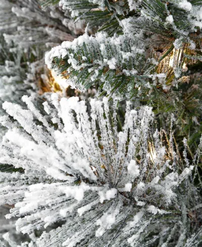 Puleo 7.5ft Pre-lit Artificial Pine Tree In Multi