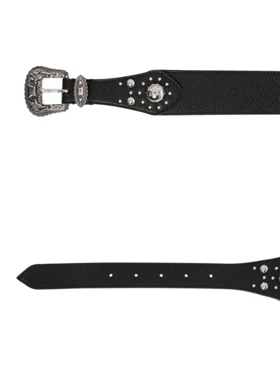 Dsquared2 Studded Belt In Black