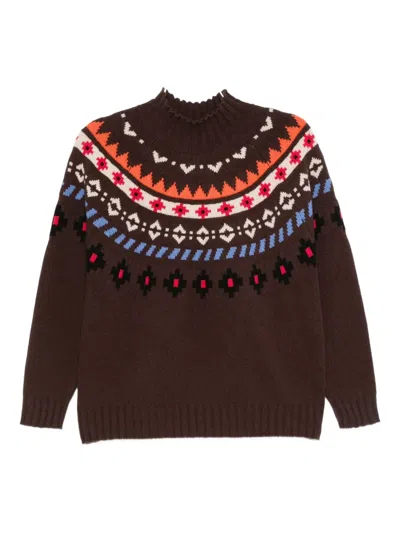 Weekend Max Mara Weekend Maxmara Hardy Jumper Chocolate In Brown
