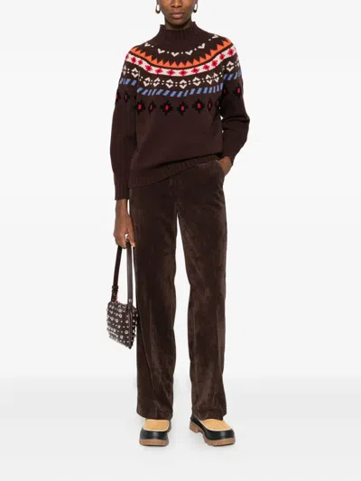 Weekend Max Mara Weekend Maxmara Hardy Jumper Chocolate In Brown