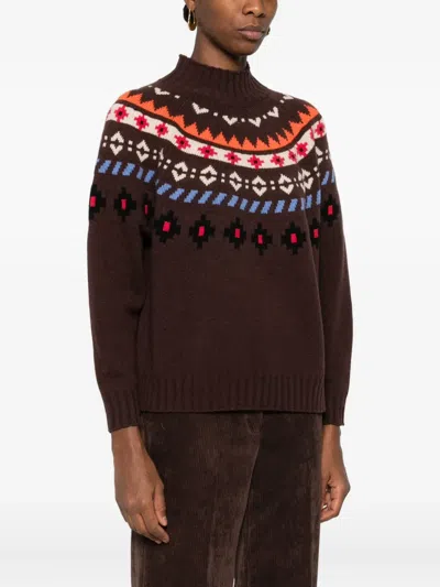 Weekend Max Mara Weekend Maxmara Hardy Jumper Chocolate In Brown