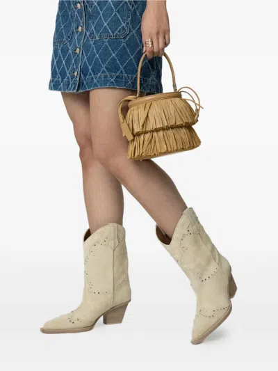 Paris Texas Janice Boots In Neutral