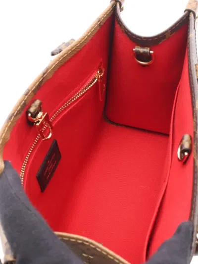 Pre-owned Louis Vuitton 2010 On-the-go Pm Handbag In Brown