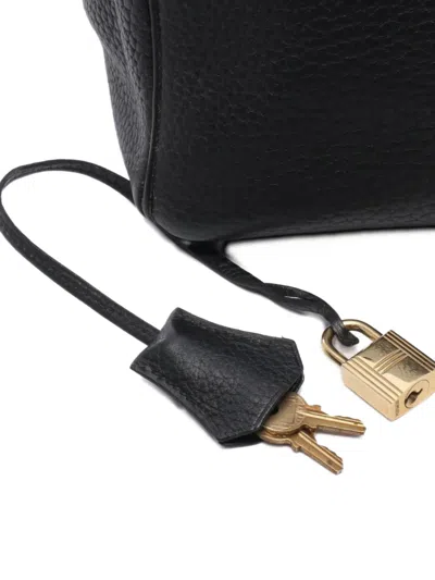 Pre-owned Hermes 1997 Birkin 35 Handbag In Black