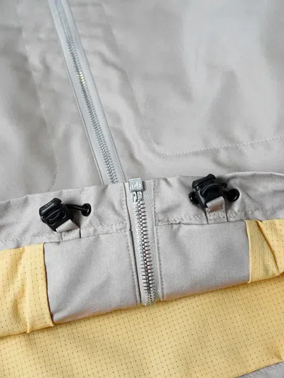 _j.l-a.l_ Aperture Panelled Zip-front Jacket In Gray